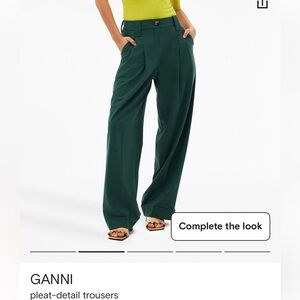Size 34 eu brand new ganni trousers
